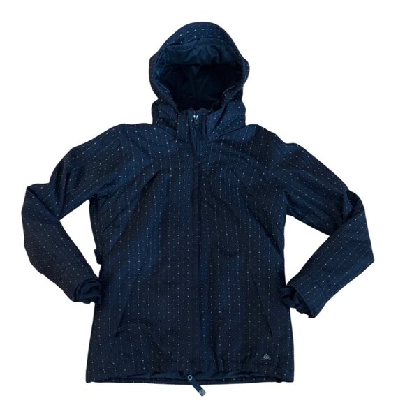 Powder Room Ripzone Ski Jacket Microlite Women S Black Pink Hood Recco Avalanche - Picture 1 of 16